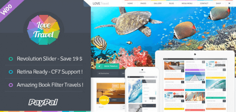 Item cover for download Love Travel - Creative Travel Agency WordPress