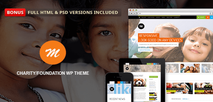 Item cover for download Mission - Responsive WP Theme For Charity