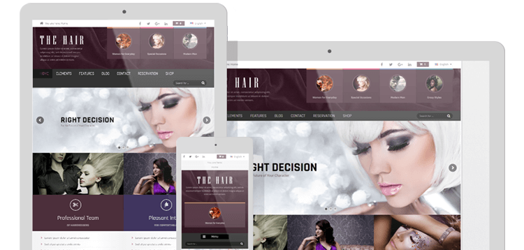 Item cover for download AIT - Hair WordPress Theme