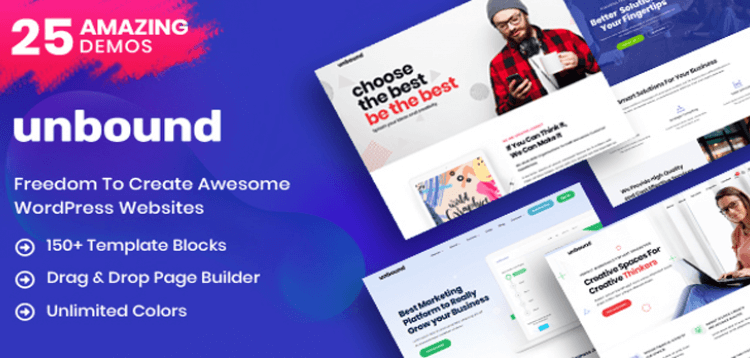 Item cover for download Unbound - Business Agency Multipurpose Theme