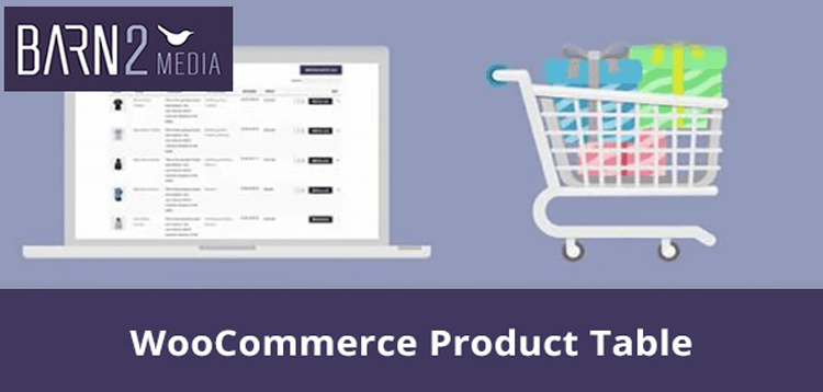 Item cover for download WooCommerce Product Table (By Barn2 Media)
