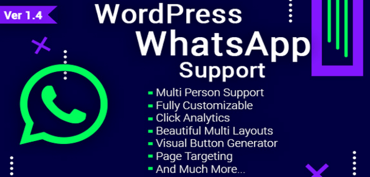 Item cover for download WordPress WhatsApp Support