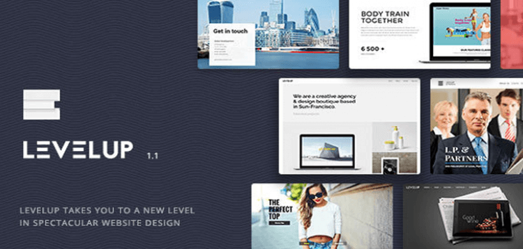 Item cover for download LEVELUP - Responsive Creative Multipurpose WordPress Theme
