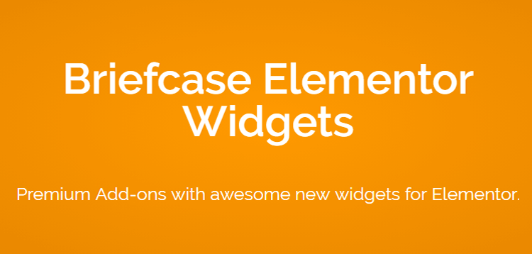 Item cover for download Briefcase Elementor Widgets