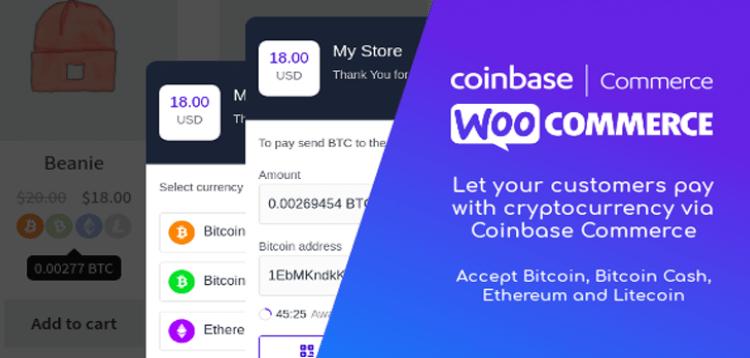 Item cover for download Coinbase Commerce for WooCommerce