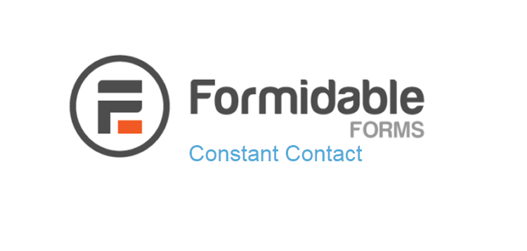 Item cover for download Formidable Forms - Constant Contact