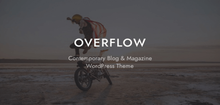 Item cover for download Overflow - Contemporary Blog & Magazine WordPress Theme
