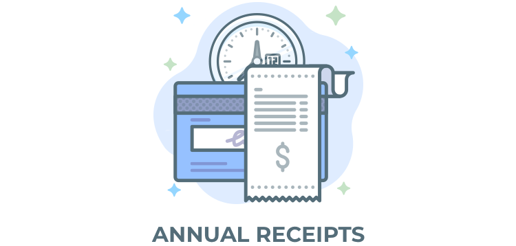 Item cover for download Give - Annual Receipts