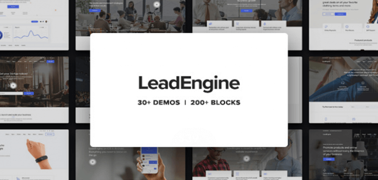Item cover for download LeadEngine - Multi-Purpose WordPress Theme with Page Builder