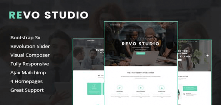 Item cover for download Revo Studio - Multipurpose WordPress Theme