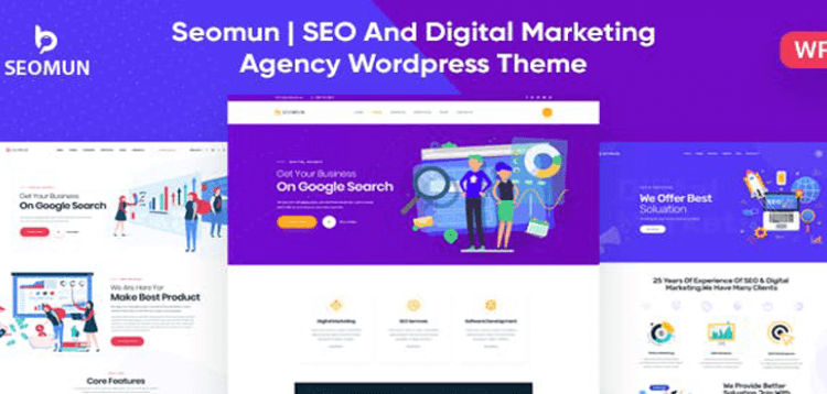 Item cover for download Seomun - Digital Marketing Agency WordPress Theme