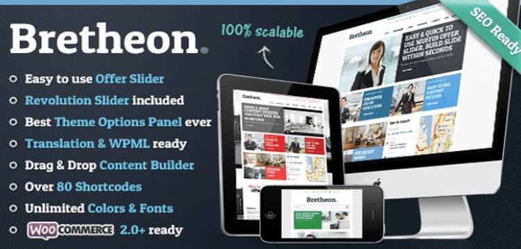 Item cover for download Bretheon WordPress Theme