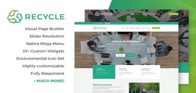 Item cover for download Recycle - Environmental & Green Business WordPress Theme