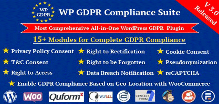 Item cover for download WP GDPR Compliance Suite WordPress Plugin