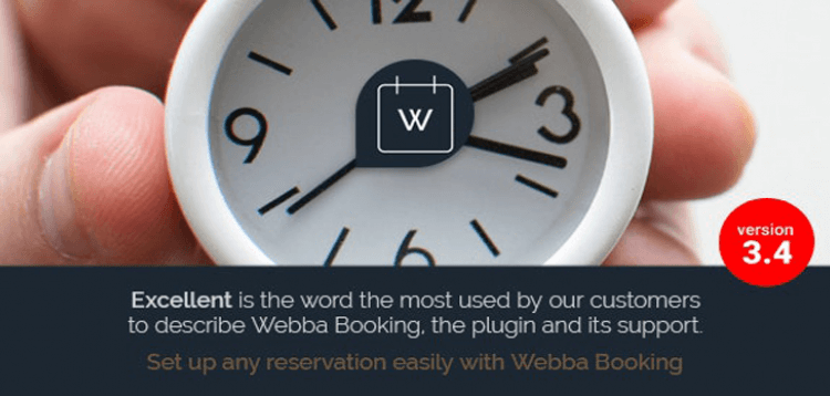 Item cover for download Webba Booking - WordPress Appointment & Reservation plugin
