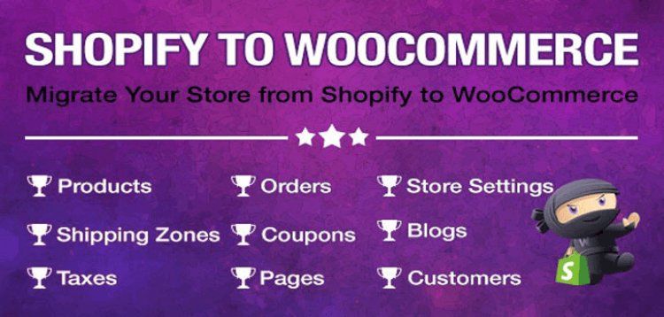 Item cover for download Import Shopify to WooCommerce - Migrate Your Store from Shopify to WooCommerce