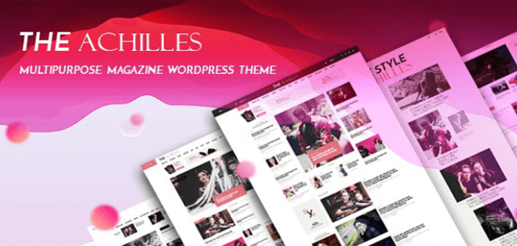 Item cover for download Achilles - Multipurpose Magazine & Blog WordPress Theme