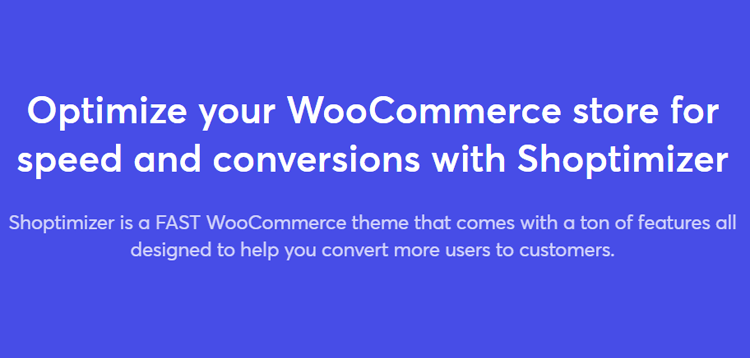 Item cover for download Shoptimizer - Fastest WooCommerce WordPress Themes