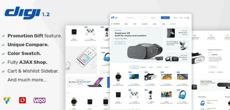Item cover for download Digi - Electronics Store WooCommerce Theme