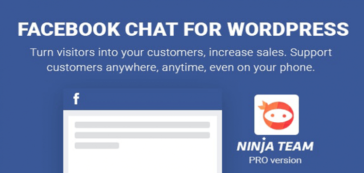 Item cover for download Facebook Chat for WordPress