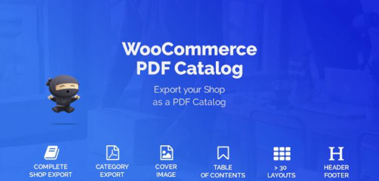 Item cover for download WOOCOMMERCE PDF CATALOG