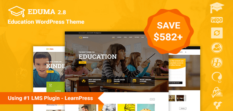 Item cover for download Education WordPress Theme | Education WP