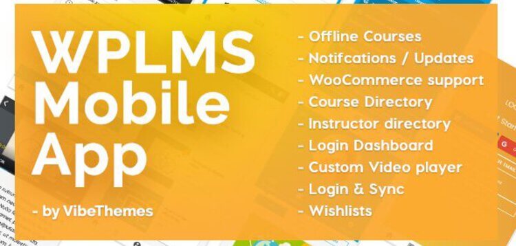 Item cover for download WPLMS LEARNING MANAGEMENT SYSTEM APP FOR EDUCATION & ELEARNING
