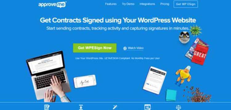 Item cover for download WP E-Signatures Business