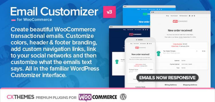 Item cover for download Email Customizer for WooCommerce