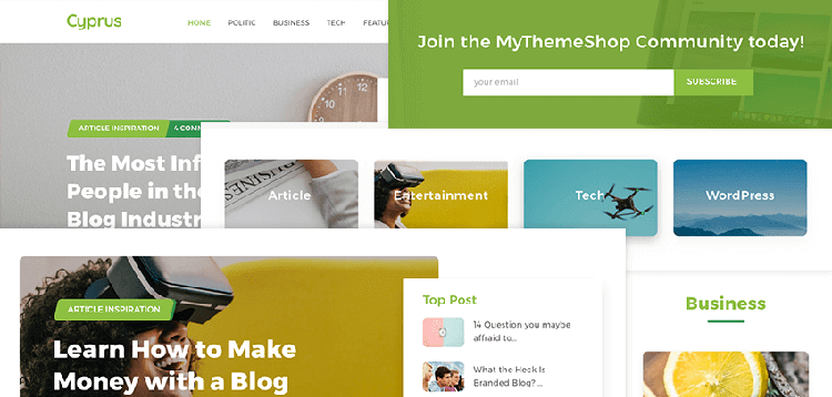 Item cover for download MyThemeShop Cyprus WordPress Theme