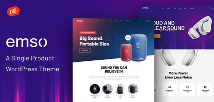 Item cover for download Emso - A Single Product Theme