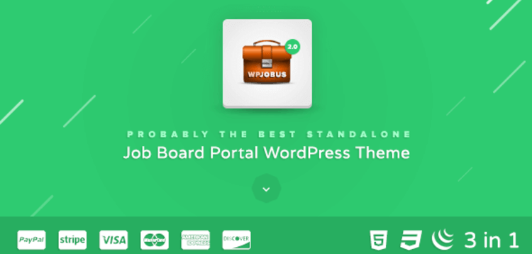 Item cover for download WPJOBUS – JOB BOARD AND RESUMES WORDPRESS THEME