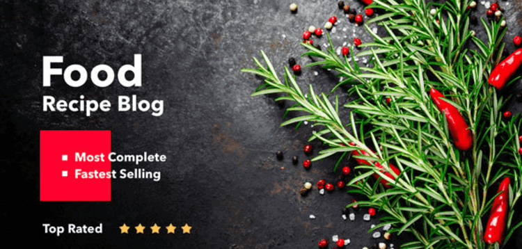 Item cover for download NEPTUNE – THEME FOR FOOD RECIPE BLOGGERS & CHEFS