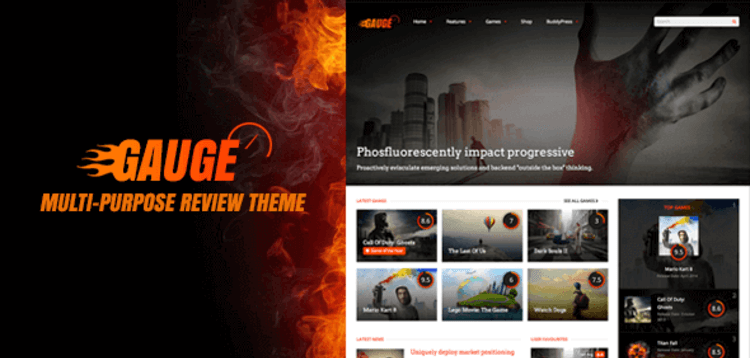 Item cover for download Gauge - Multi-Purpose Review Theme
