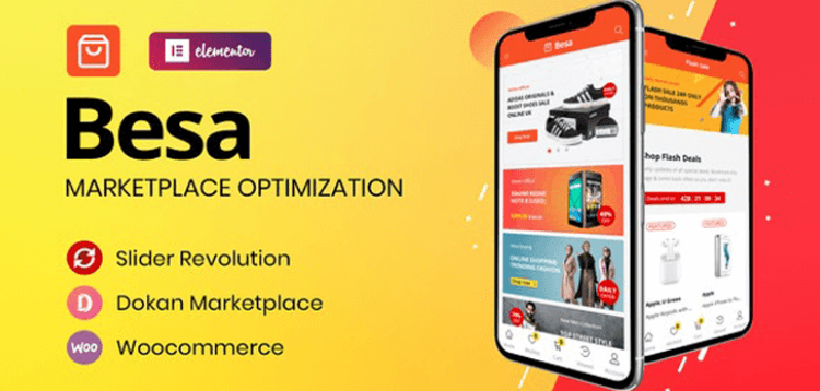 Item cover for download Besa - Elementor Marketplace WooCommerce Theme