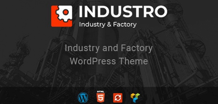 Item cover for download Industro - Industry & Factory WordPress Theme