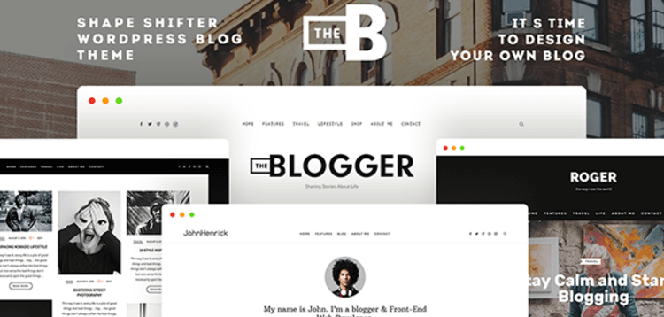 Item cover for download THEBLOGGER - A WORDPRESS BLOGGING THEME FOR BLOGGERS