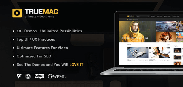 Item cover for download True Mag - WordPress Theme for Video and Magazine