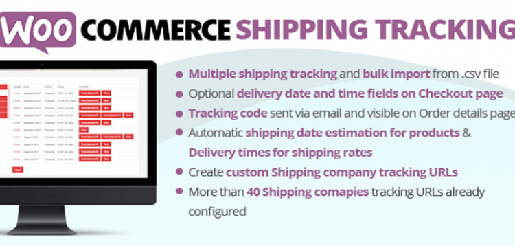 Item cover for download CodeCanyon WooCommerce Shipping Tracking