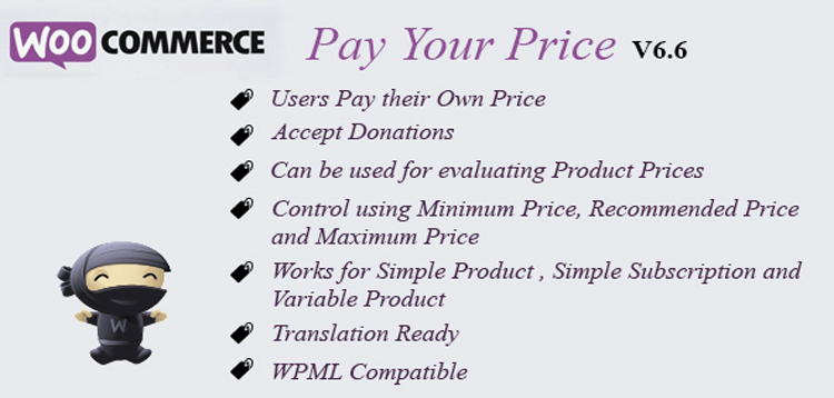 Item cover for download WooCommerce Pay Your Price