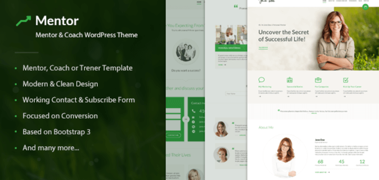 Item cover for download Mentor – Personal Development Coach WordPress Theme