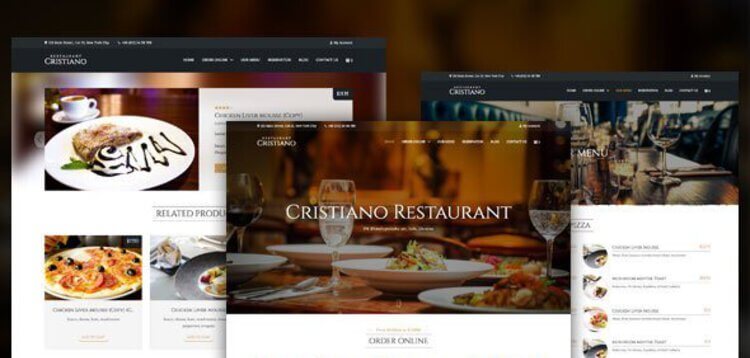 Item cover for download CRISTIANO RESTAURANT - CAFE & RESTAURANT WORDPRESS WOOCOMMERCE THEME