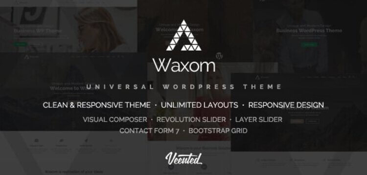 Item cover for download WAXOM – CLEAN & UNIVERSAL WORDPRESS THEME