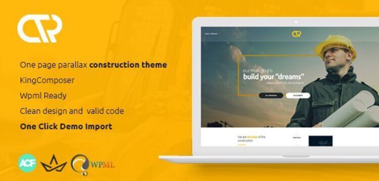 Item cover for download CONSTA - ONE PAGE CONSTRUCTION WORDPRESS THEME