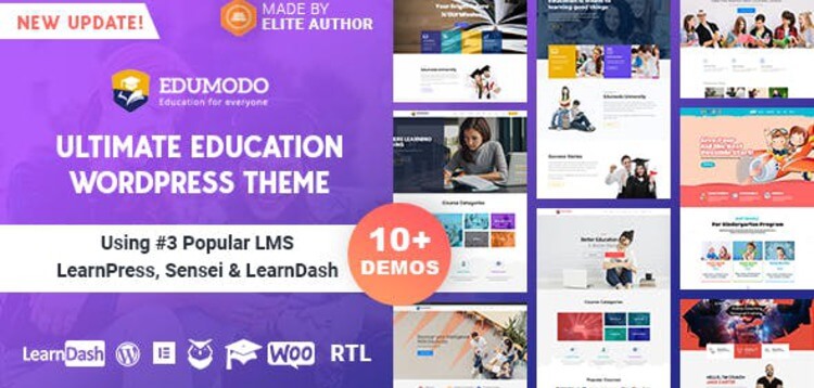 Item cover for download Edumodo - Education WordPress Theme