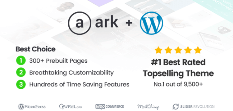Item cover for download THE ARK – NEXT GENERATION WORDPRESS THEME