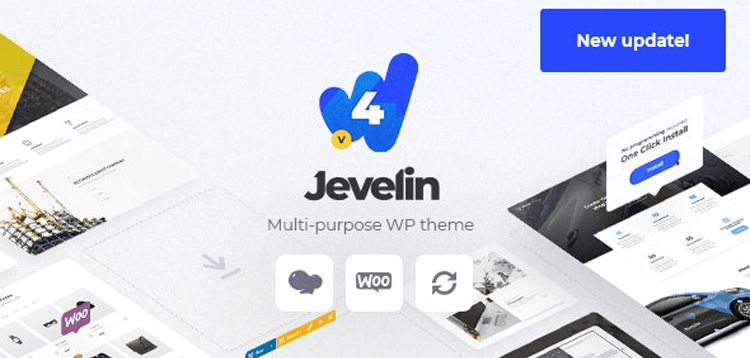 Item cover for download Jevelin | Multi-Purpose Responsive WordPress AMP Theme