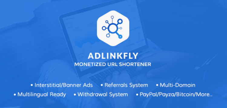 Item cover for download AdLinkFly - Monetized URL Shortener
