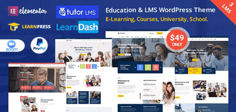 Item cover for download Edubin - Education WordPress Theme