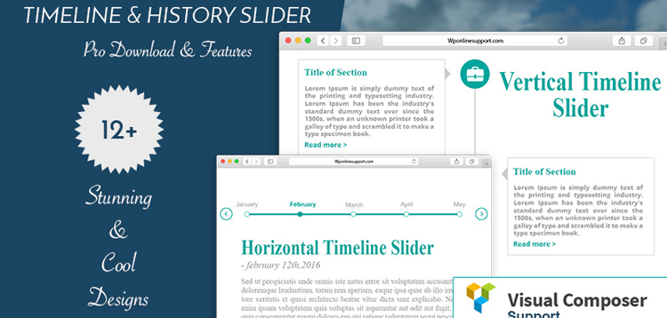 Item cover for download WP OnlineSupport Timeline and History Slider Pro